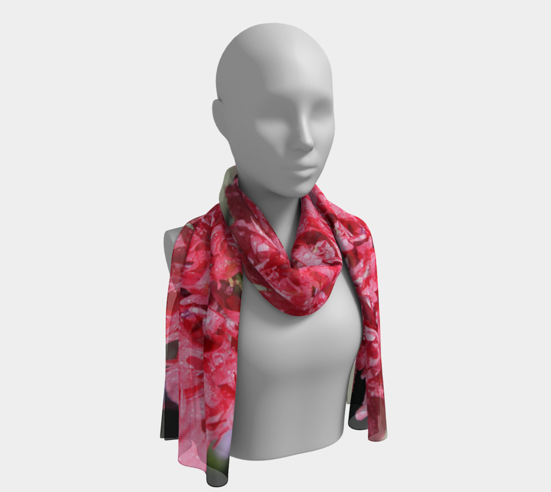 Frilly Pink Poppy with Droplets preview #1