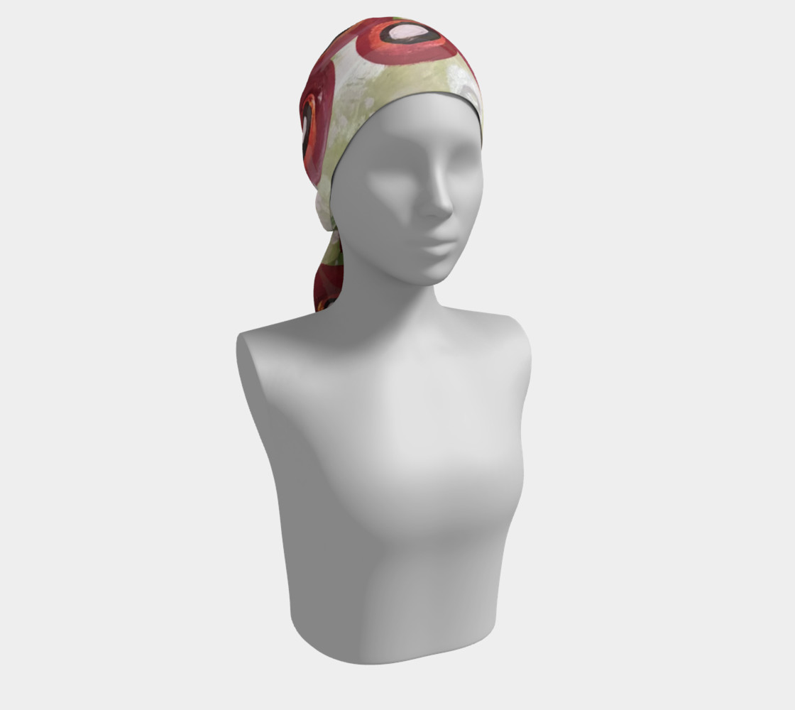Whimsical Poppy Long Scarf 1 preview #2