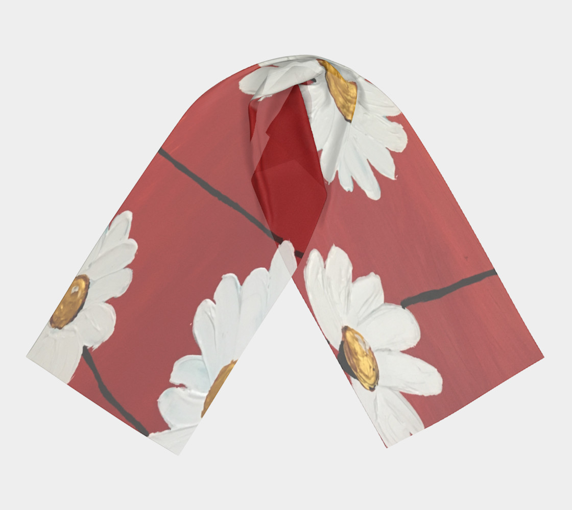 Daisy Sunset Long Scarf preview #3