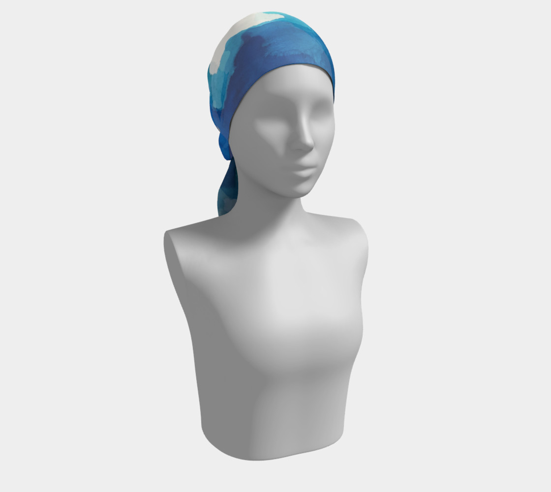 Breathe Into Blue Scarf preview #2