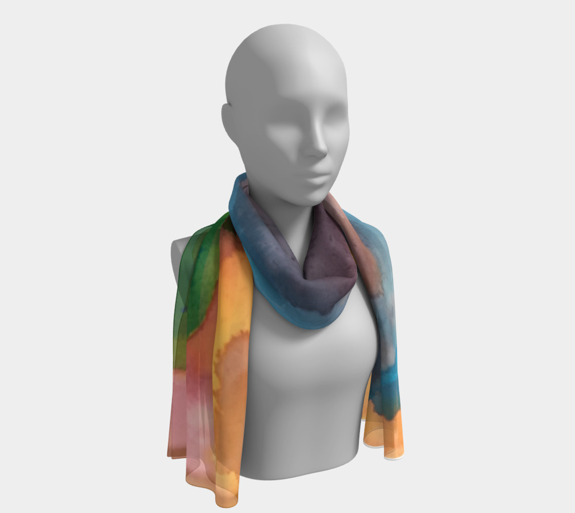 Green Beat Long Scarf 2 preview #1
