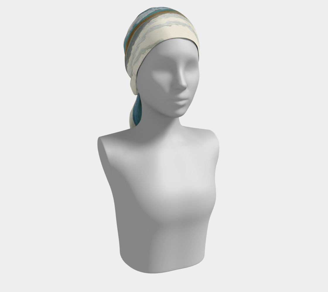 Aperçu de White sand scarf #2