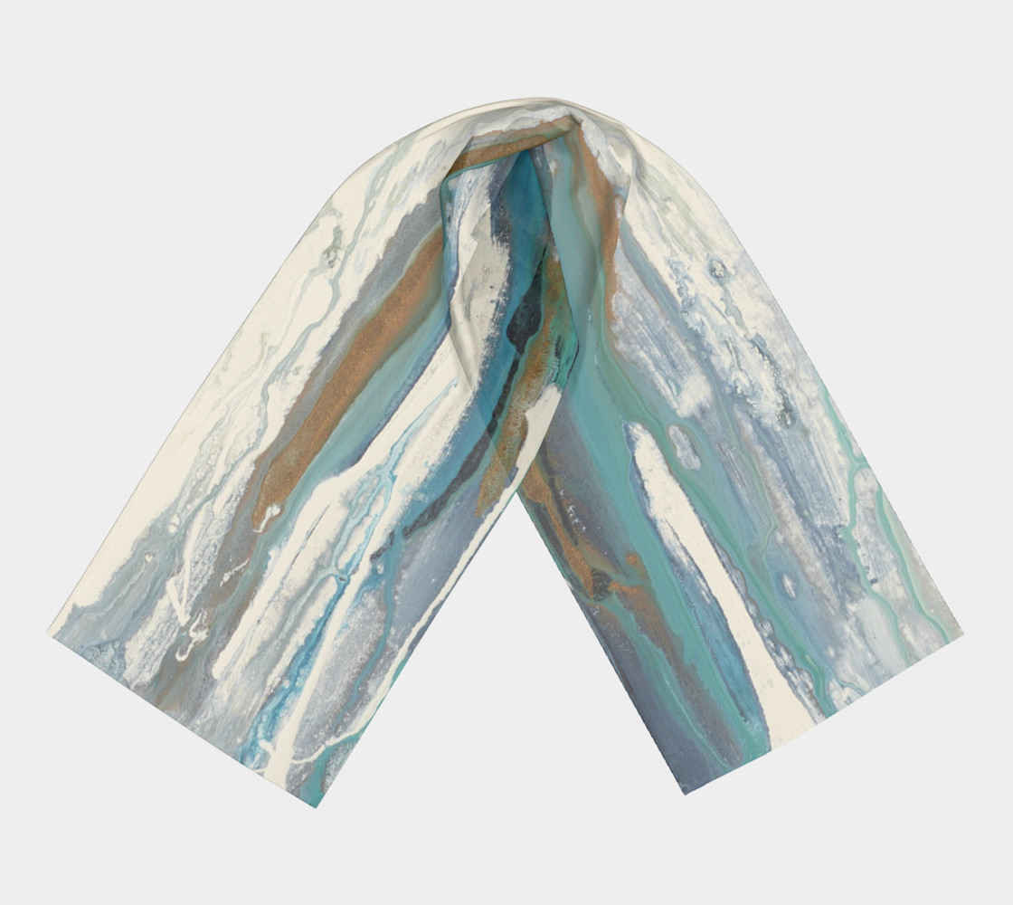 Aperçu de White sand scarf #3