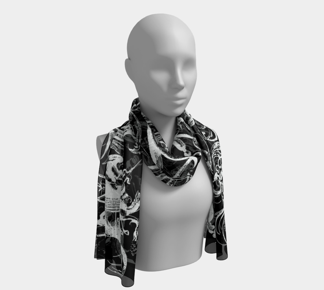 Aperçu de Grotesques B&W - Long Scarf #1