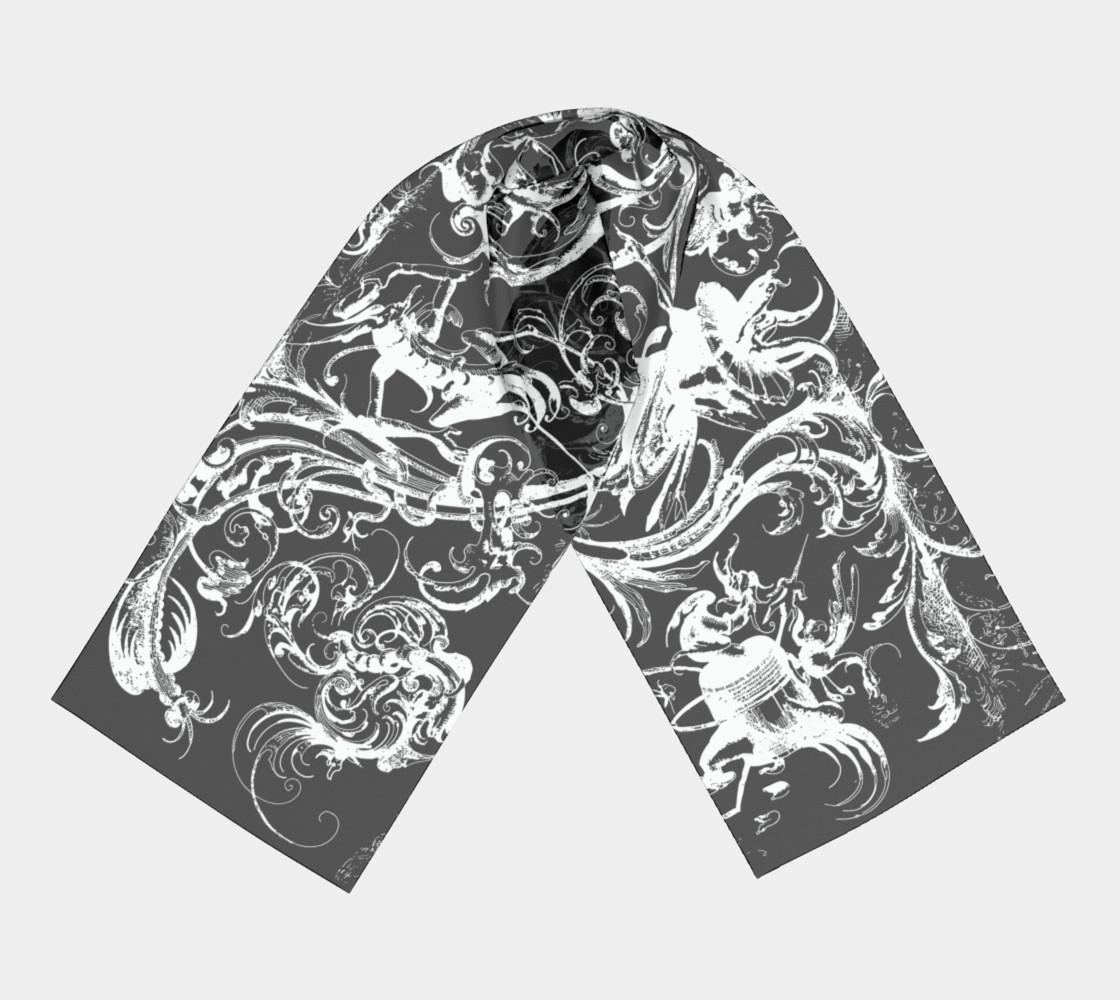 Aperçu de Grotesques B&W - Long Scarf #3