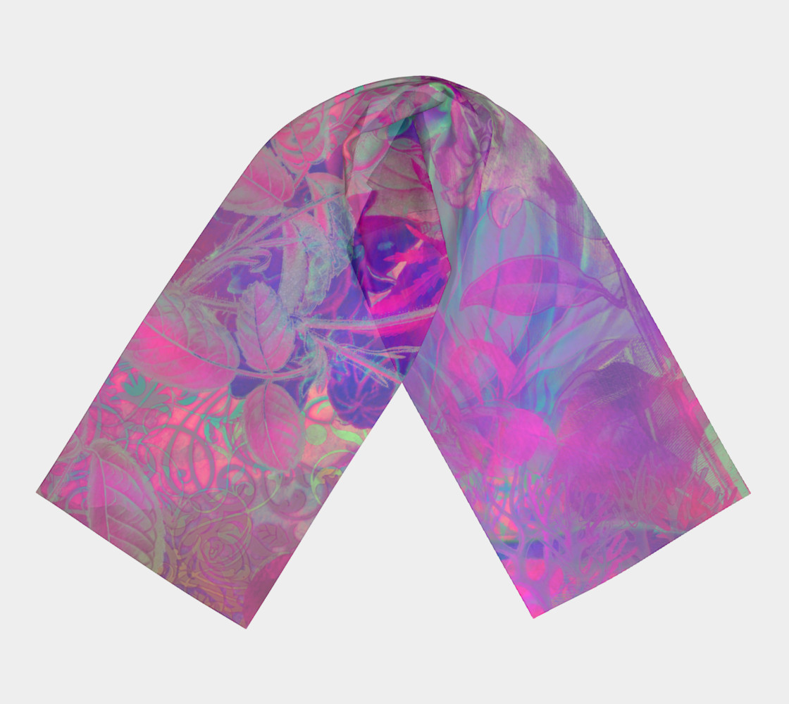 purple floral preview #3