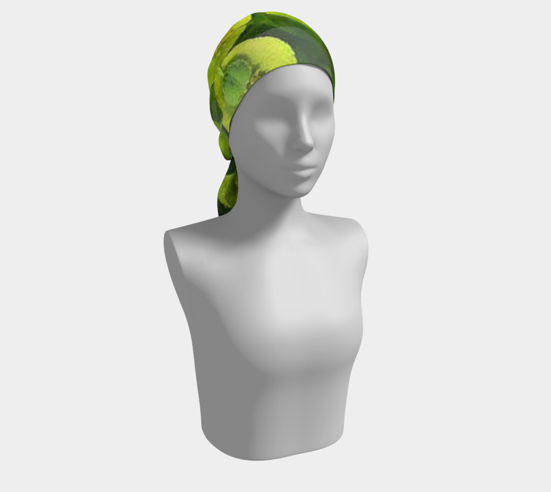 Euphorbia, the mimicking plants on long scarf. preview #2