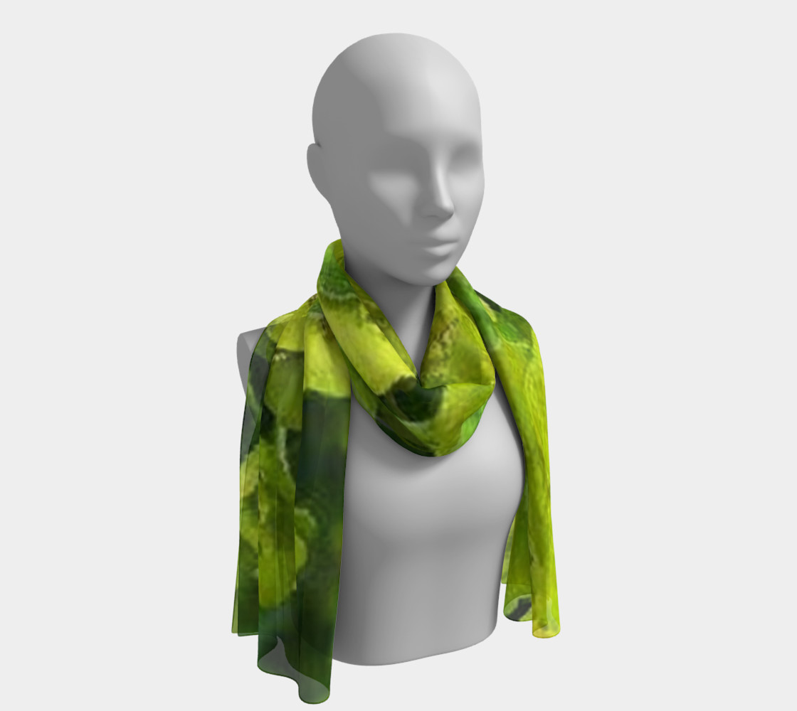 Euphorbia, the mimicking plants on long scarf. preview #1