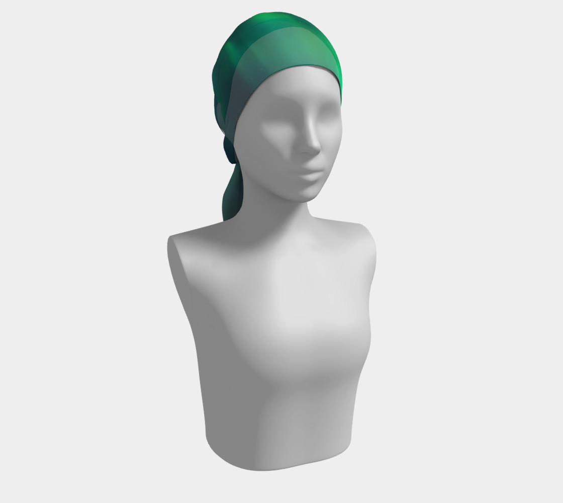 Vivid Northern Lights Long Scarf preview #2
