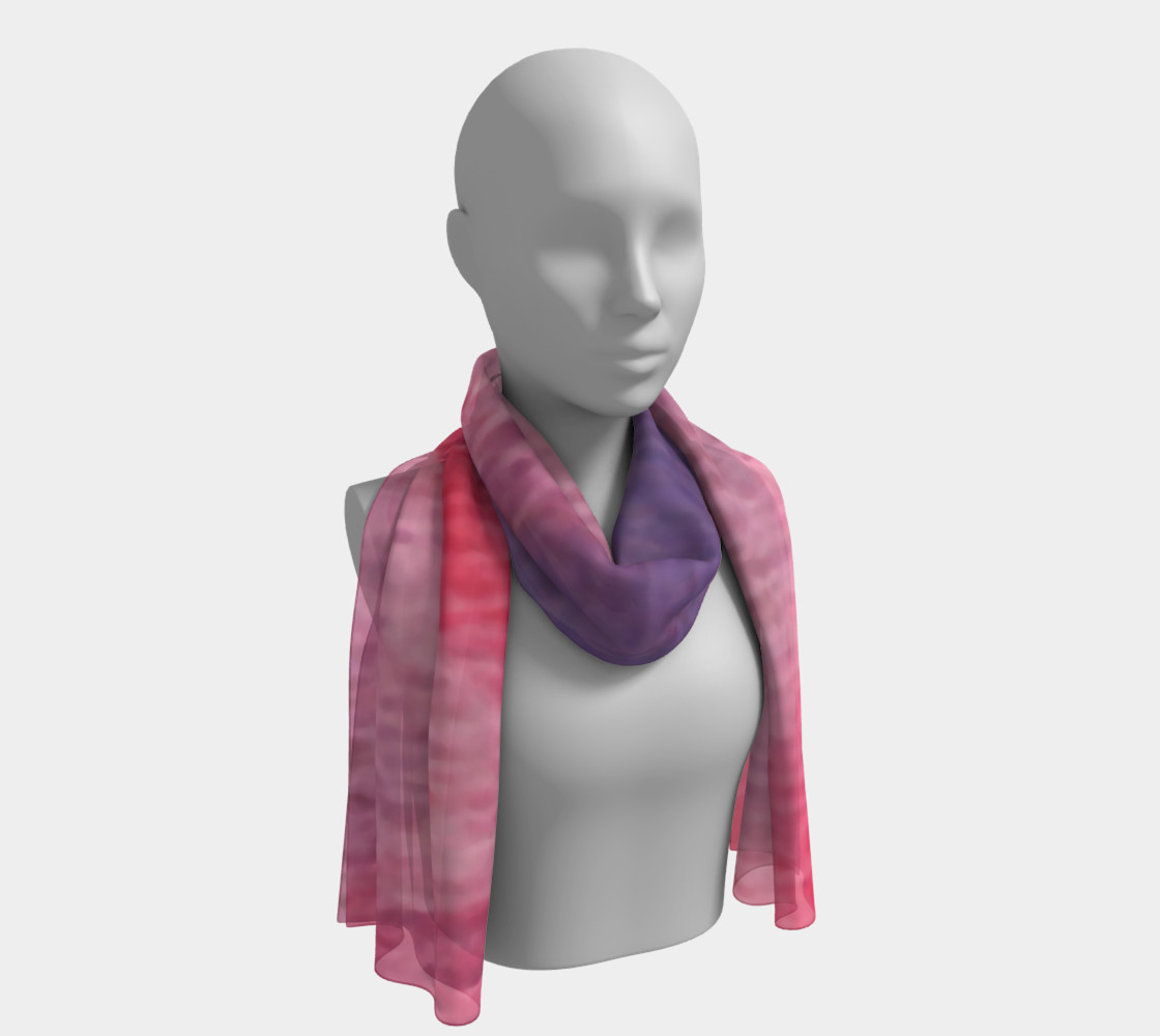Roses at Night Long Scarf preview #1