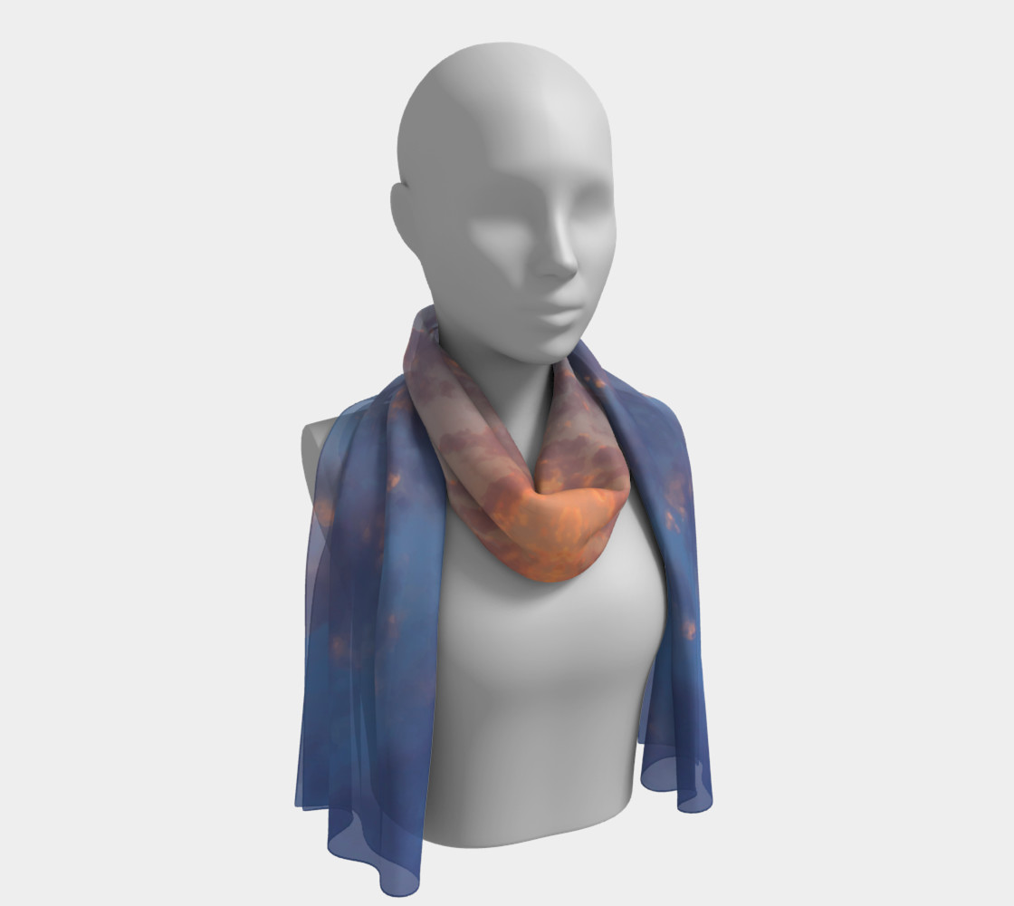Endless Sky Long Scarf preview #1