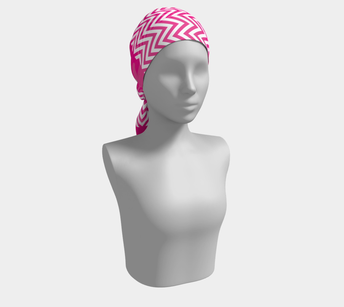 Hot Pink Chevron Stripes Chic preview #2