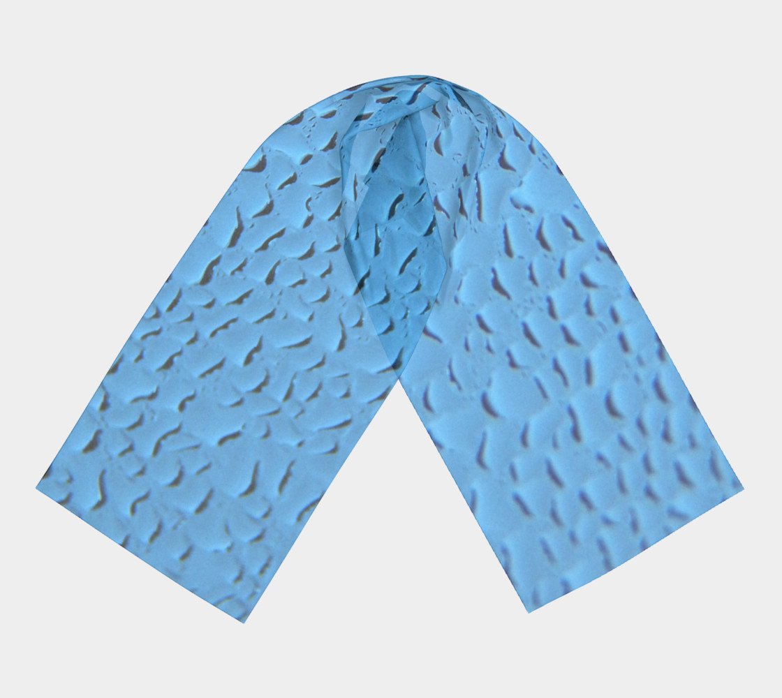 Blue Condensation Long Scarf preview #3