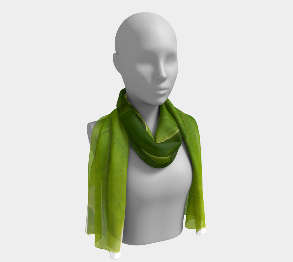 Sugar Maple Leaves Long Scarf preview #1