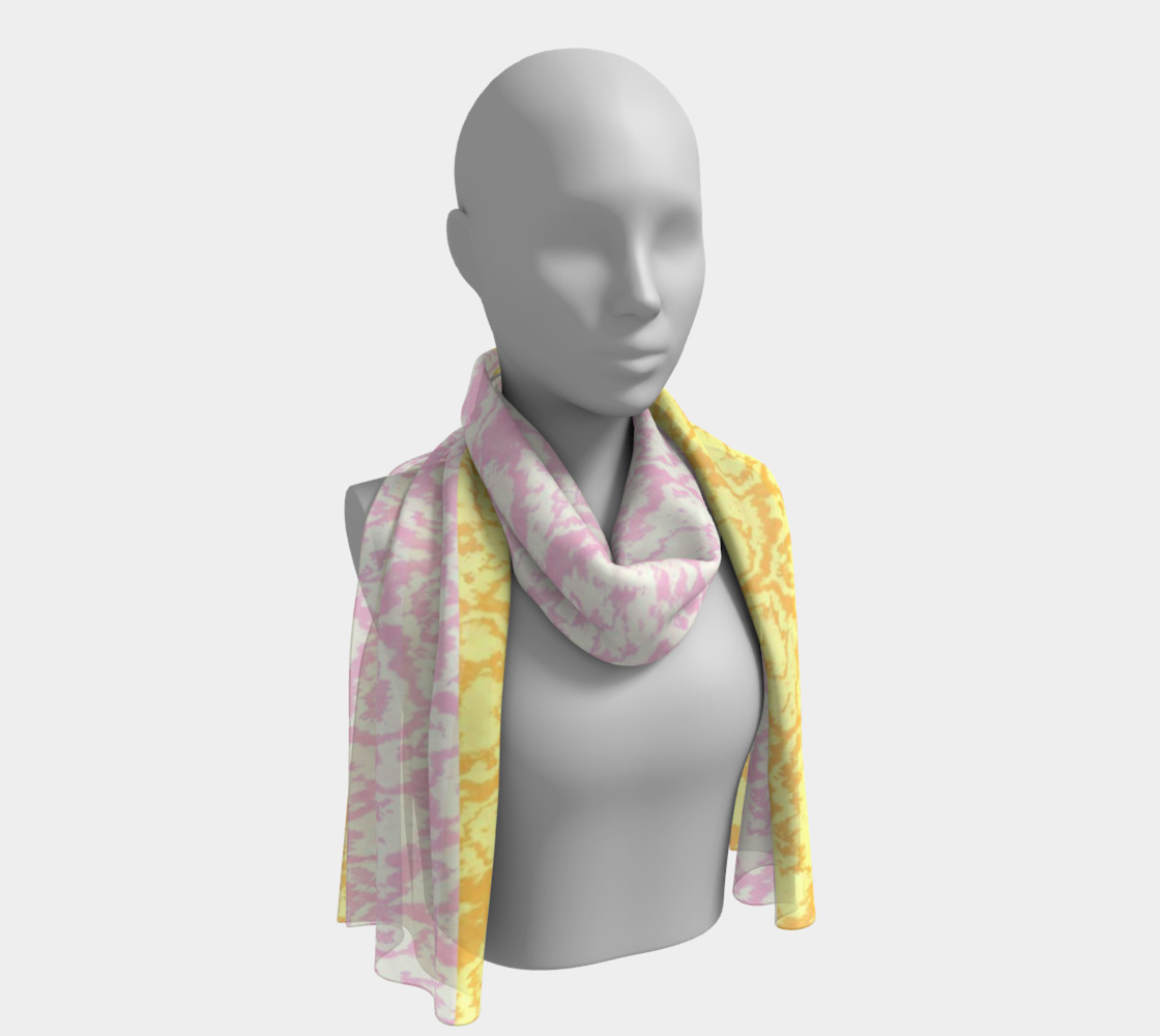 Popcorn Delight Long Scarf 3D preview