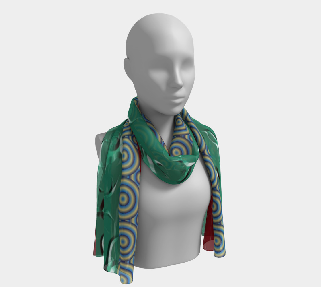 Metal Clash Long Scarf preview #1