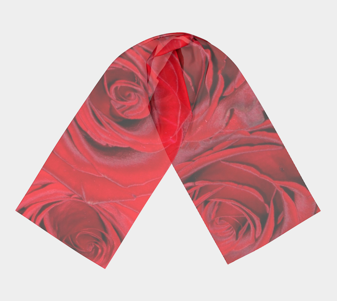 Romantic Red Roses Floral Design preview #3