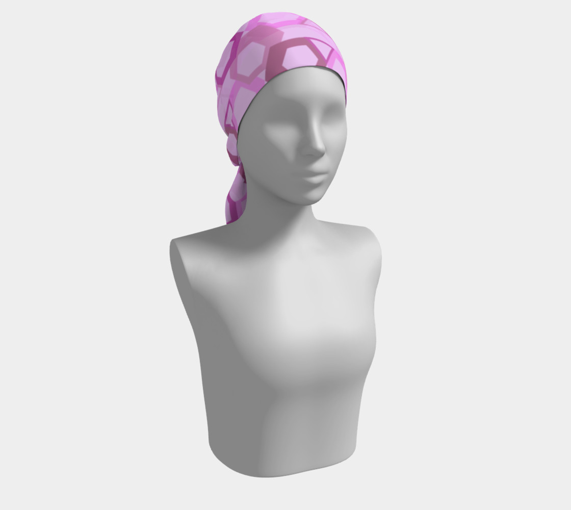 Pink Hive Long Scarf preview #2