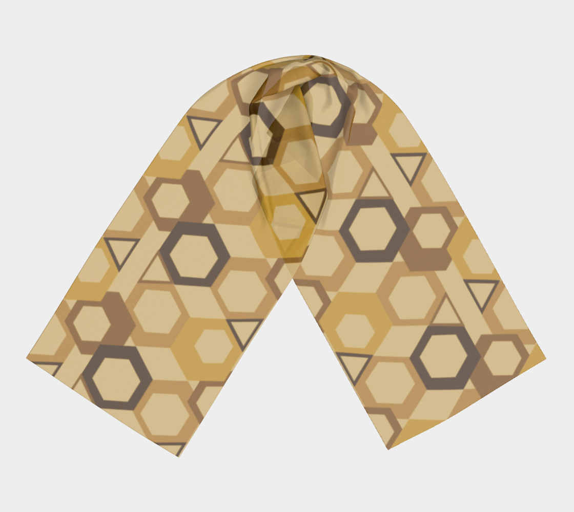 Honey Hive Long Scarf preview #3