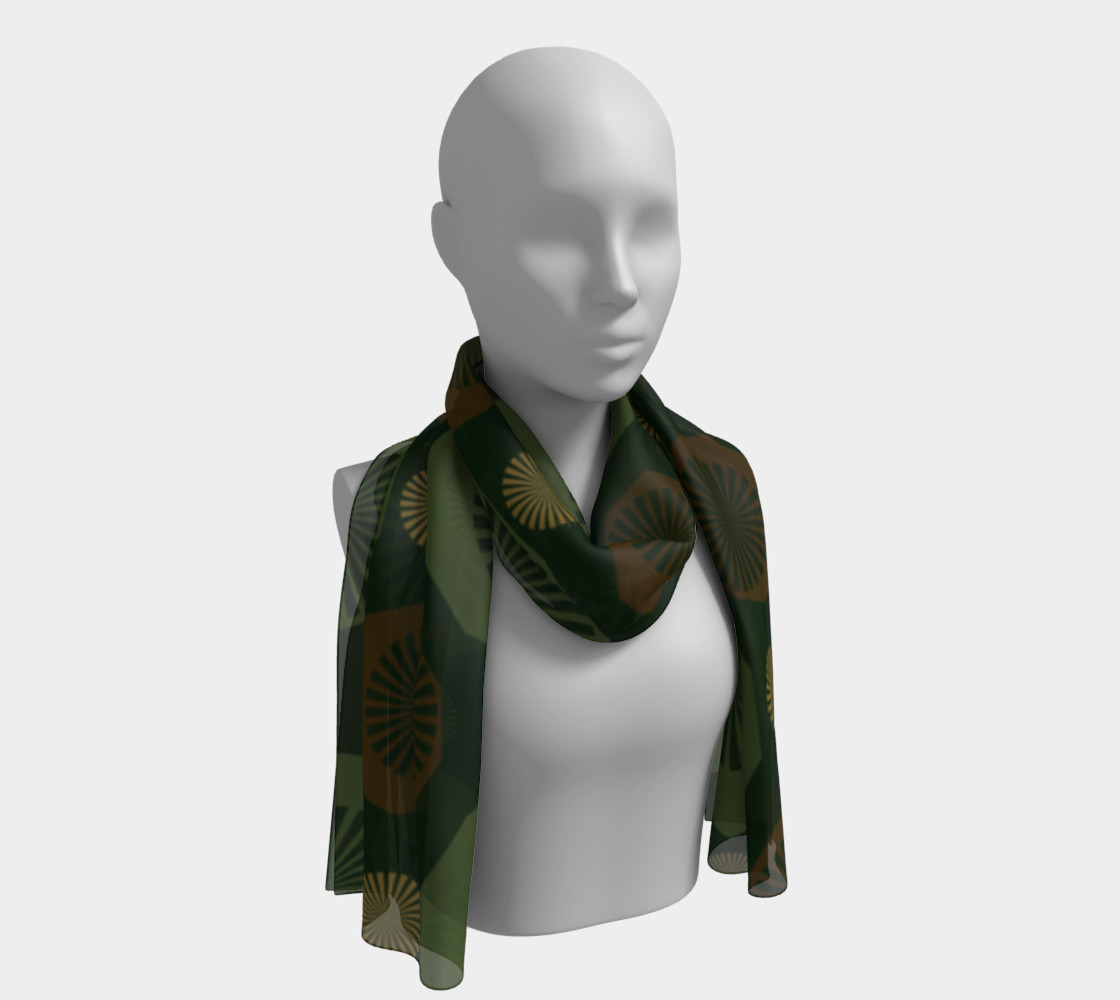 Camouflage Diamonds Long Scarf preview #1