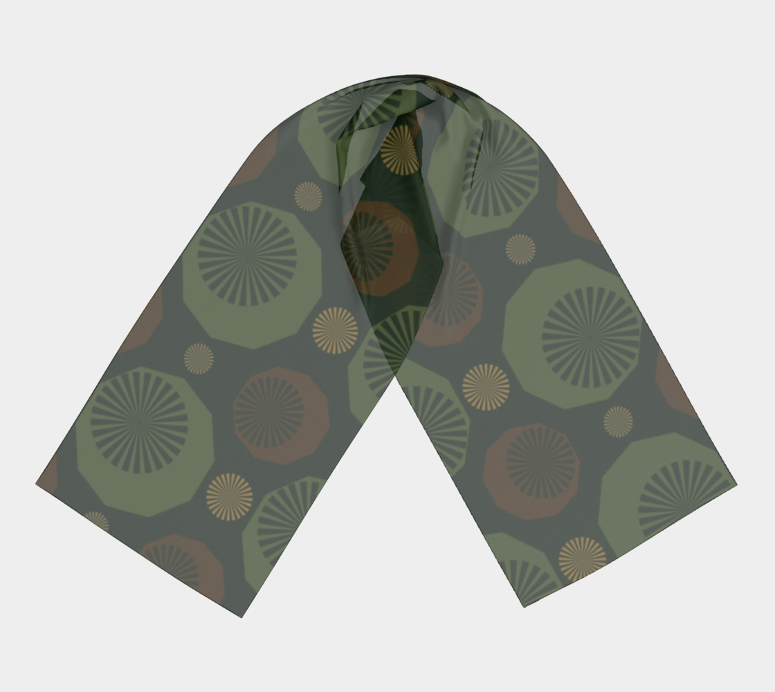 Camouflage Diamonds Long Scarf preview #3