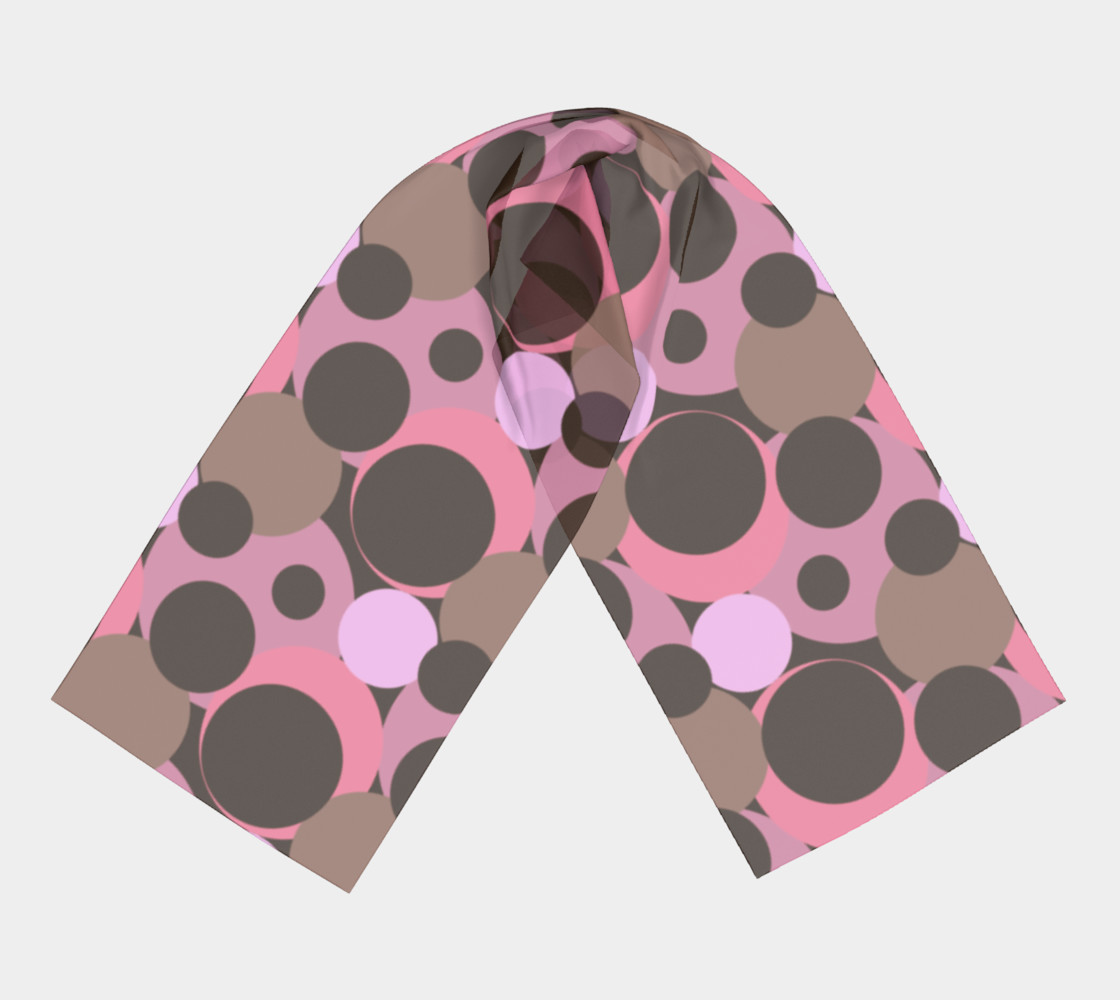 Strawberry Milkshake Bubble Long Scarf preview #3