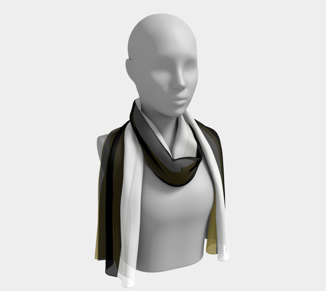 Elegant Black White Brown Gold Stripes Pattern preview #1