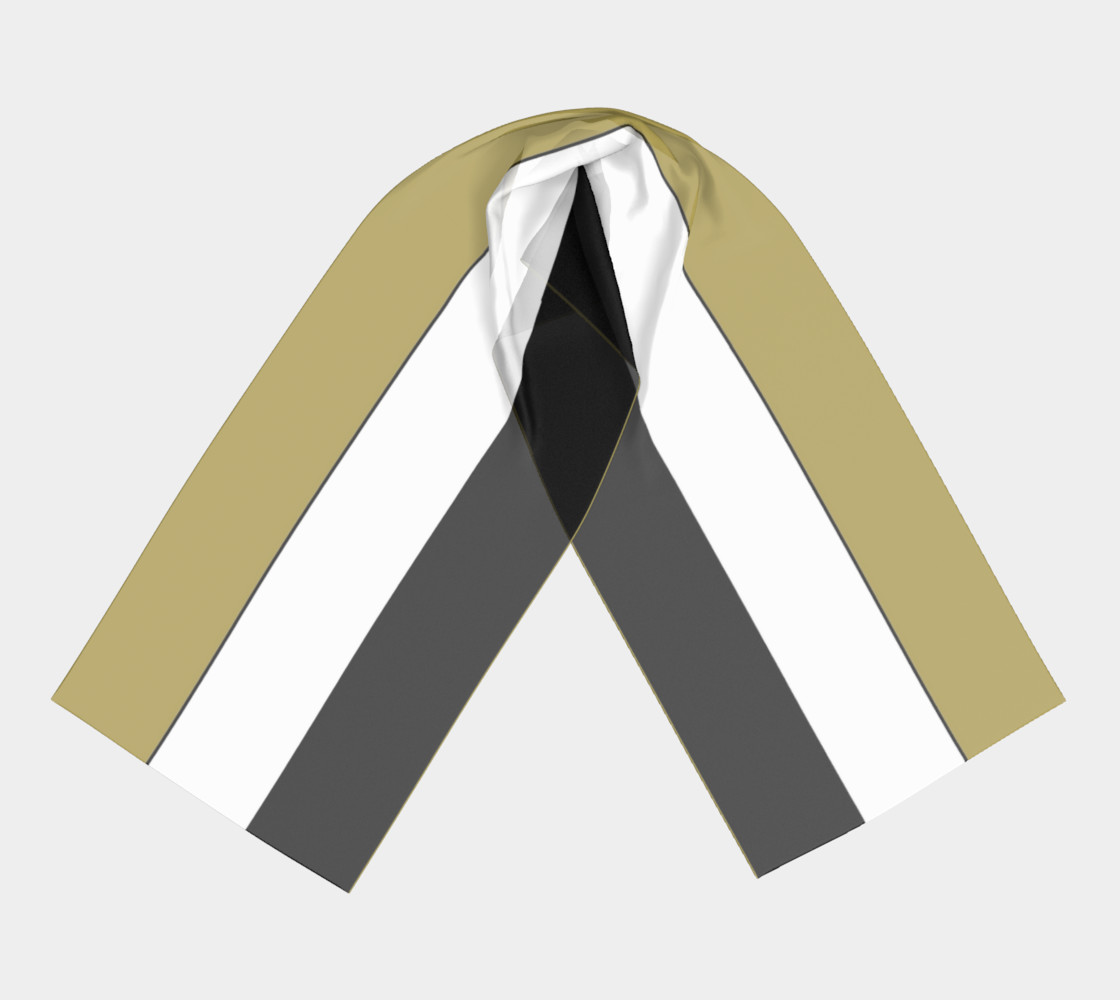 Elegant Black White Brown Gold Stripes Pattern preview #3