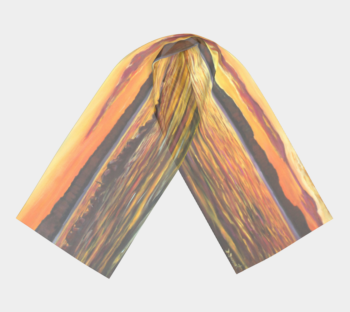Aperçu de Sweet Sunset long scarf #3