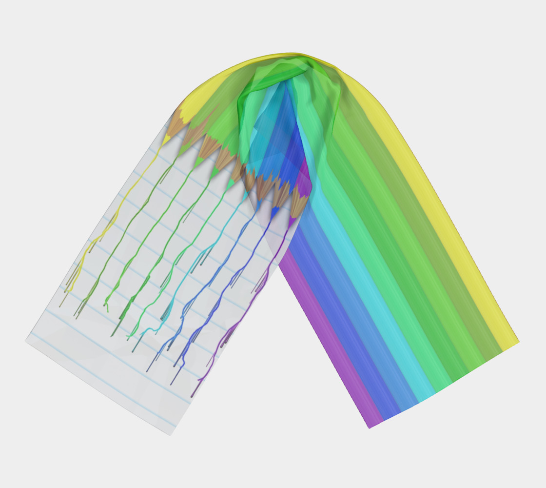 Melting Rainbow Pencils preview #3