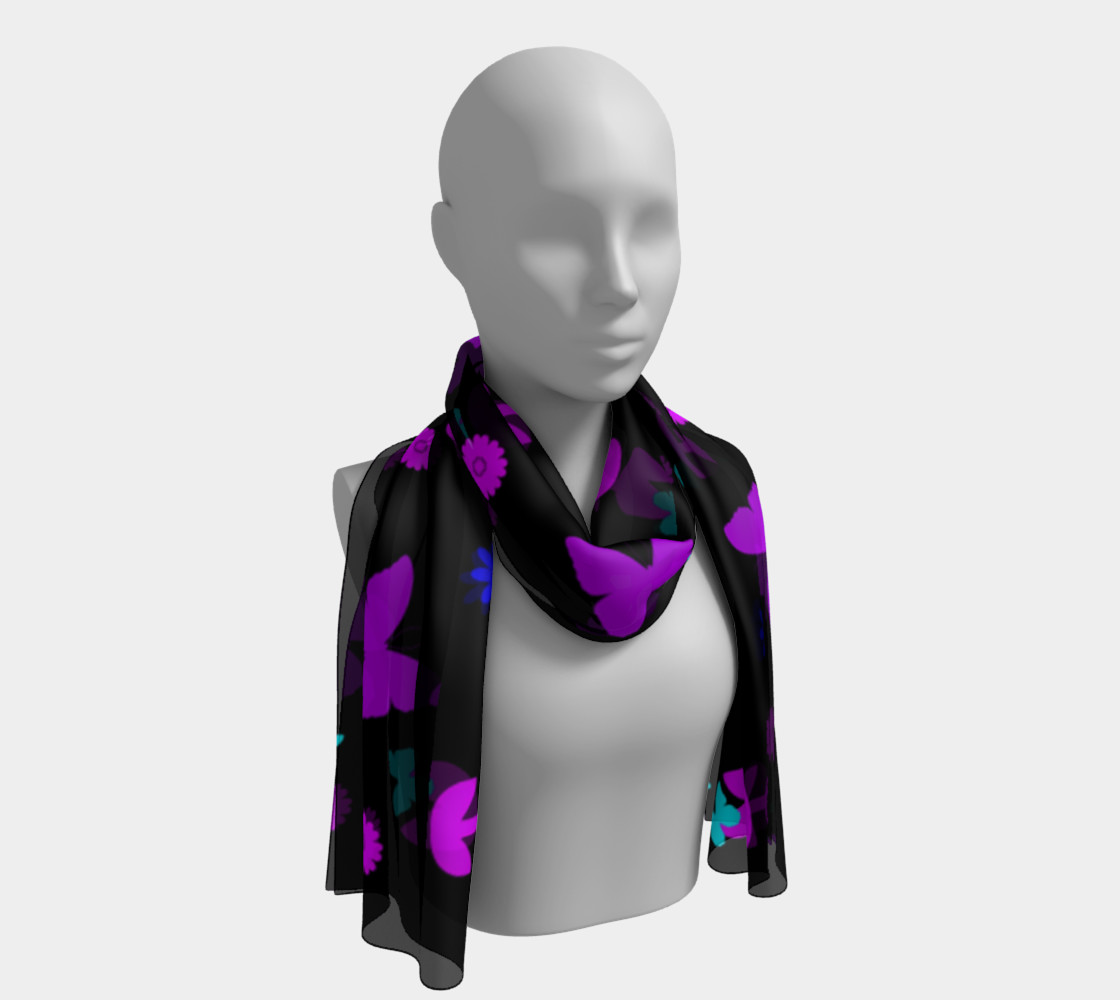 It's Spring in Bright Colours Long Scarf preview #1