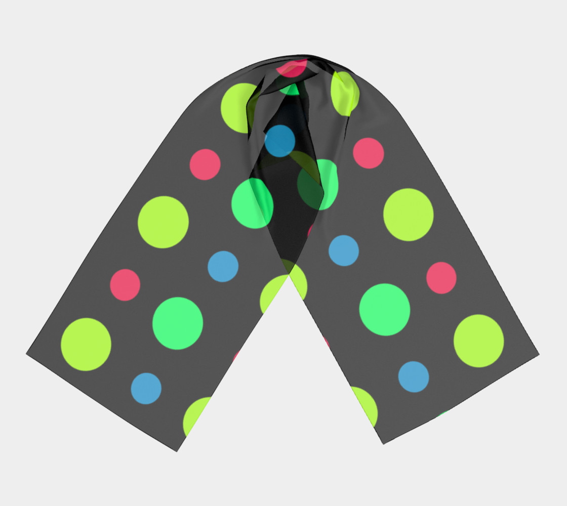 Bright Dots Long Scarf preview #3