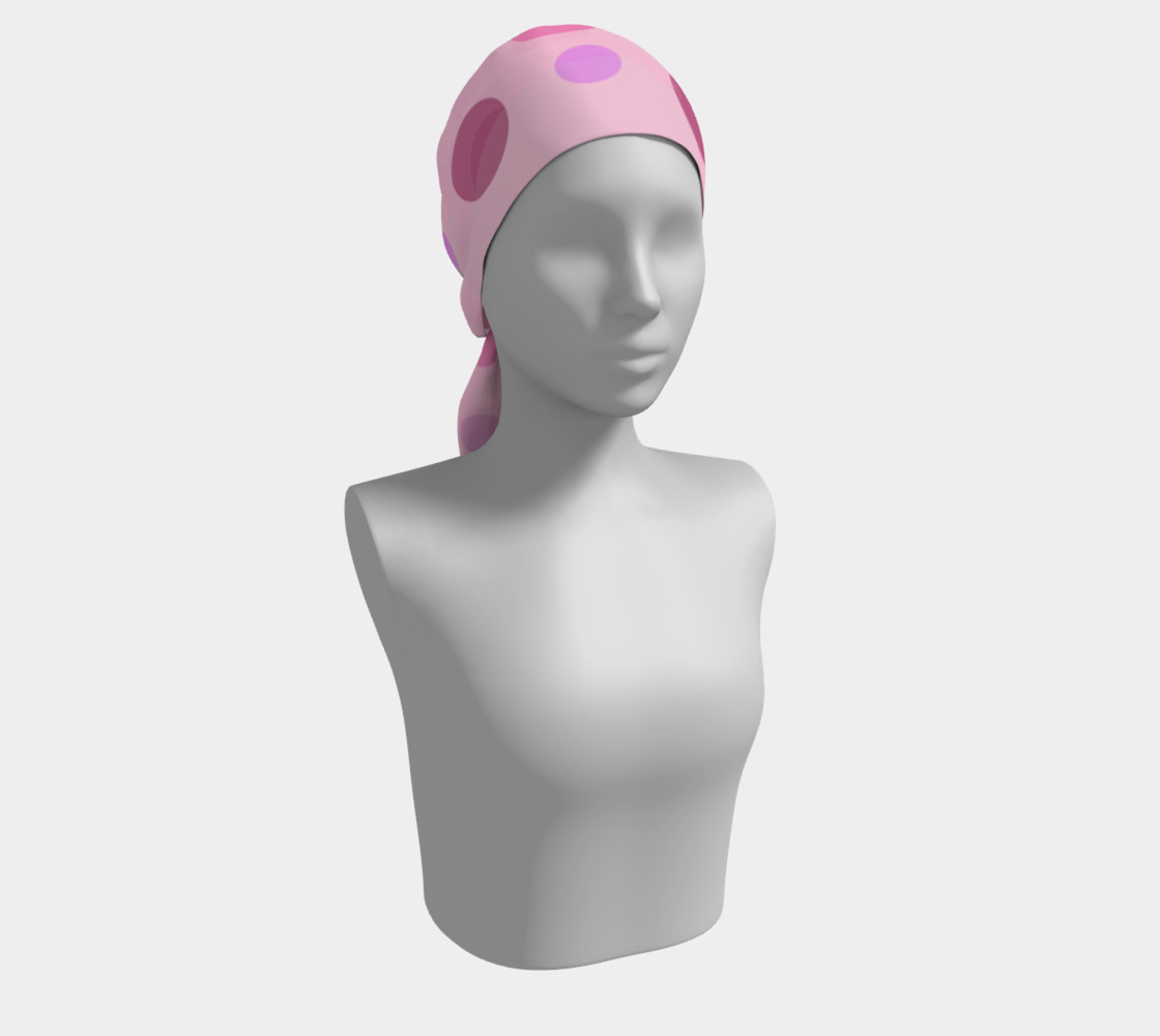 Cotton Candy Dots Long Scarf preview #2