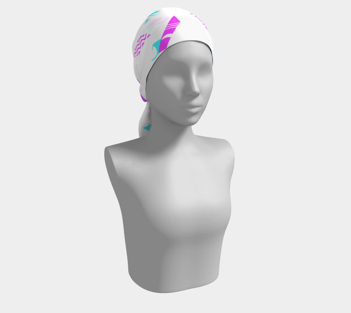 Bright Retro Funk Long Scarf preview #2