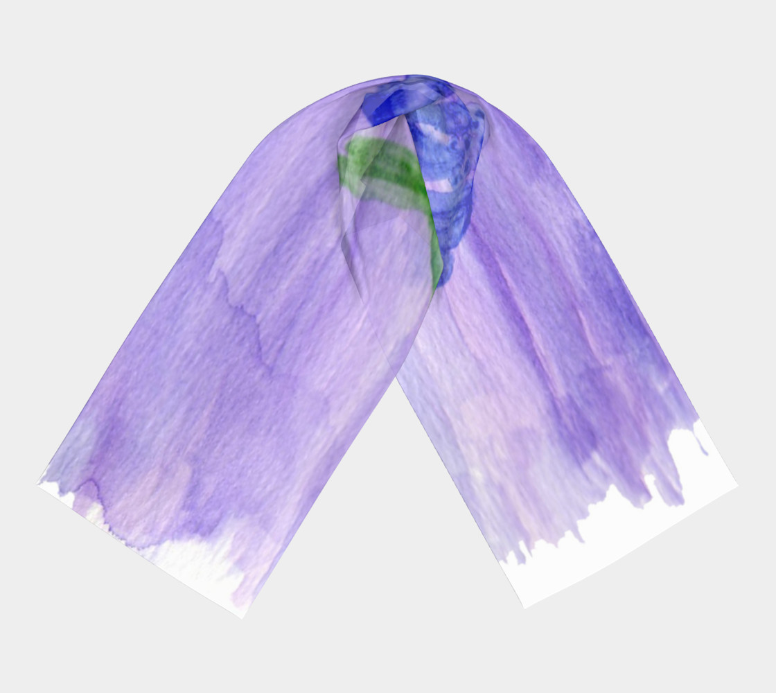 Mum Flower Long Scarf preview #3