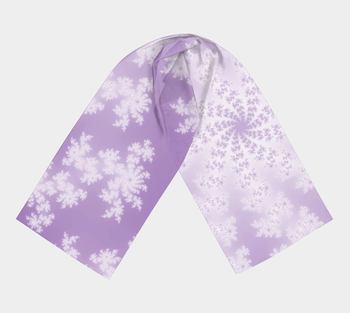 Purple Star Long Scarf preview #3