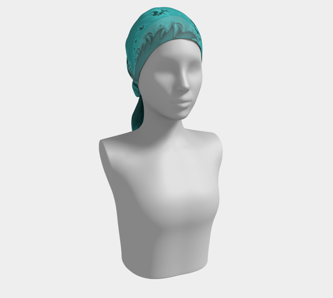 Teal Twilight Long Scarf preview #2
