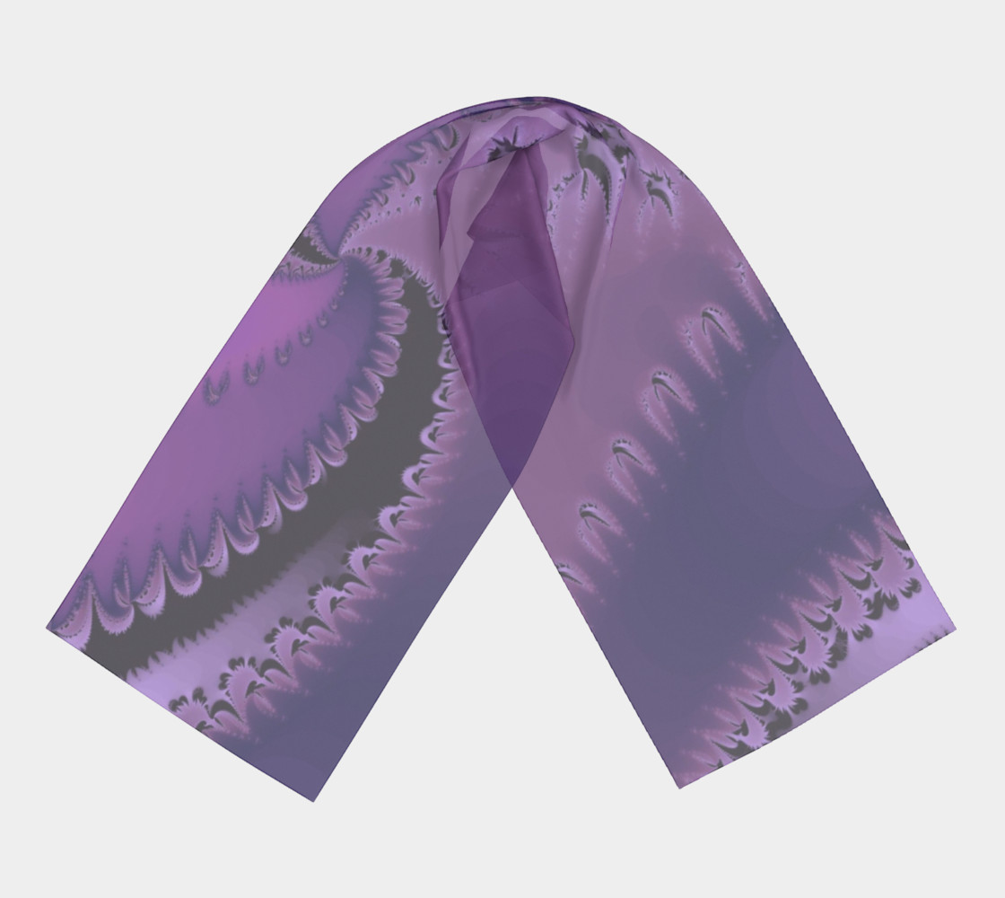Purple Twilight Long Scarf preview #3