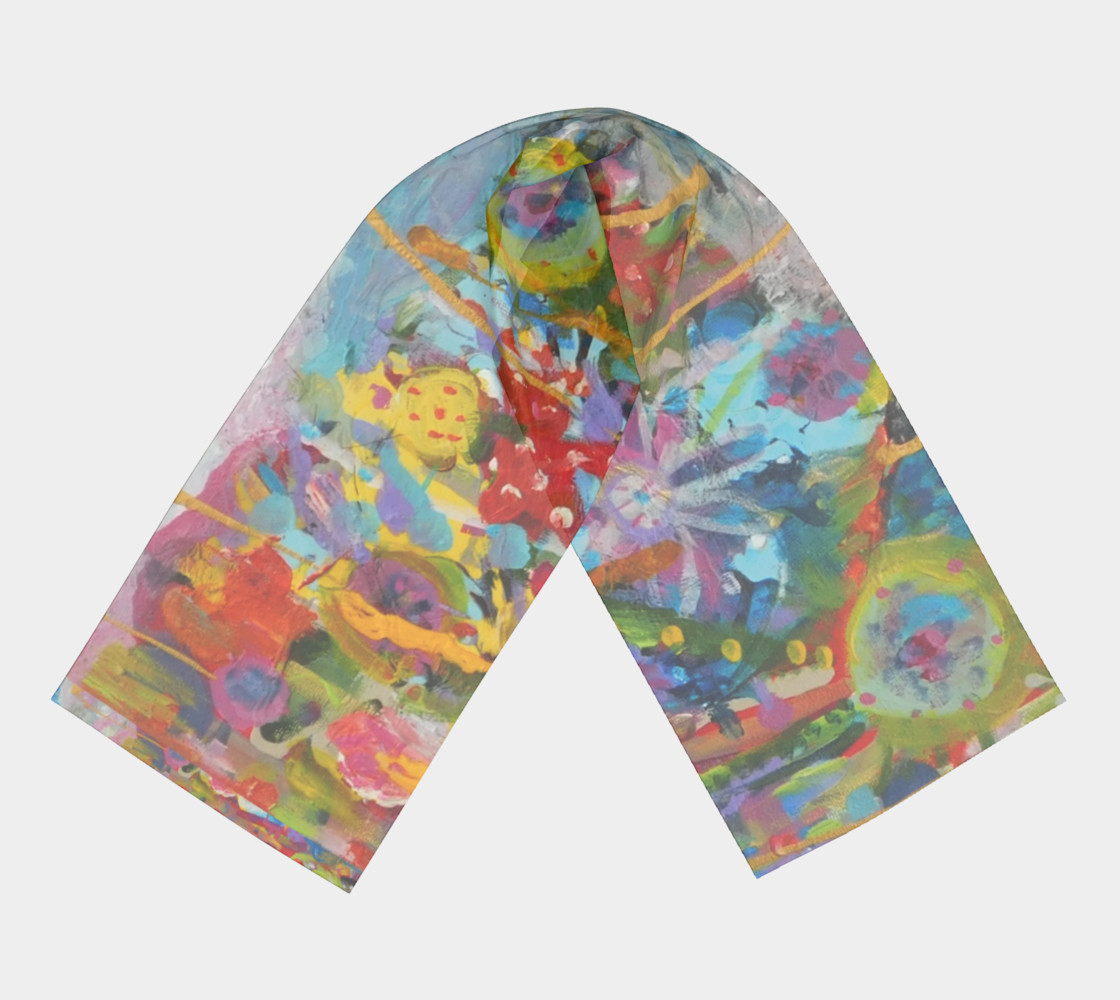 Aperçu de When Deserts Bloom Long Scarf #3