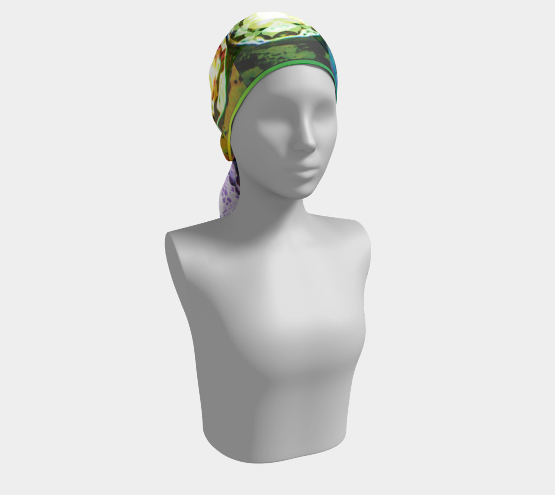 Shymakra - Cymatic Chakra Silk Scarf preview #2