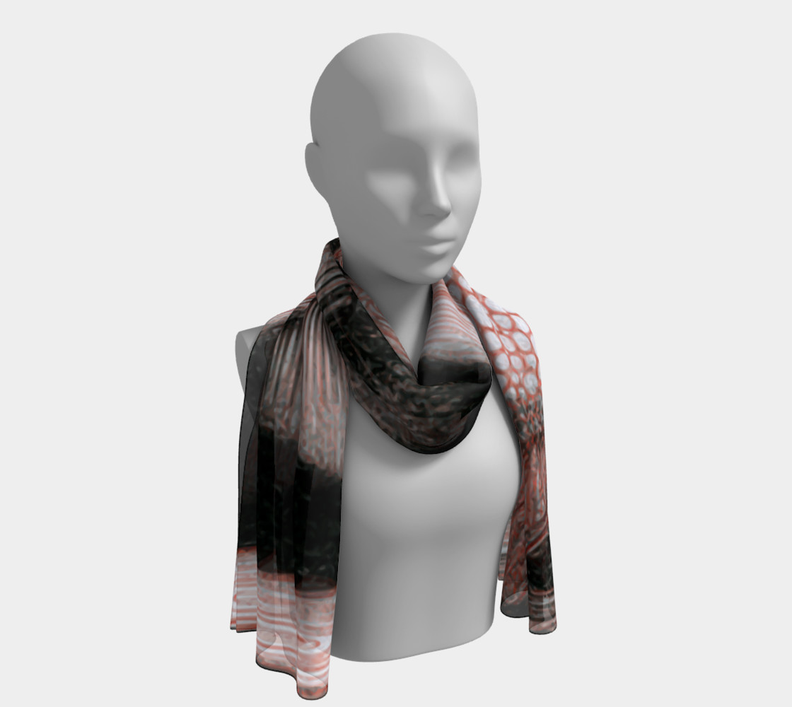 Aperçu de Torn Masks Long Scarf #1