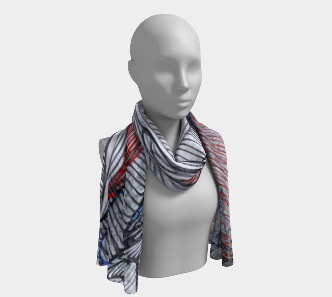 Aperçu de Alternate Vortex Long Scarf #1
