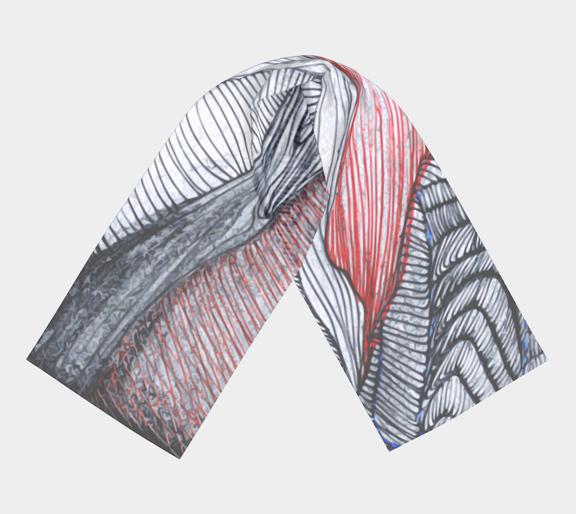 Aperçu de Alternate Vortex Long Scarf #3