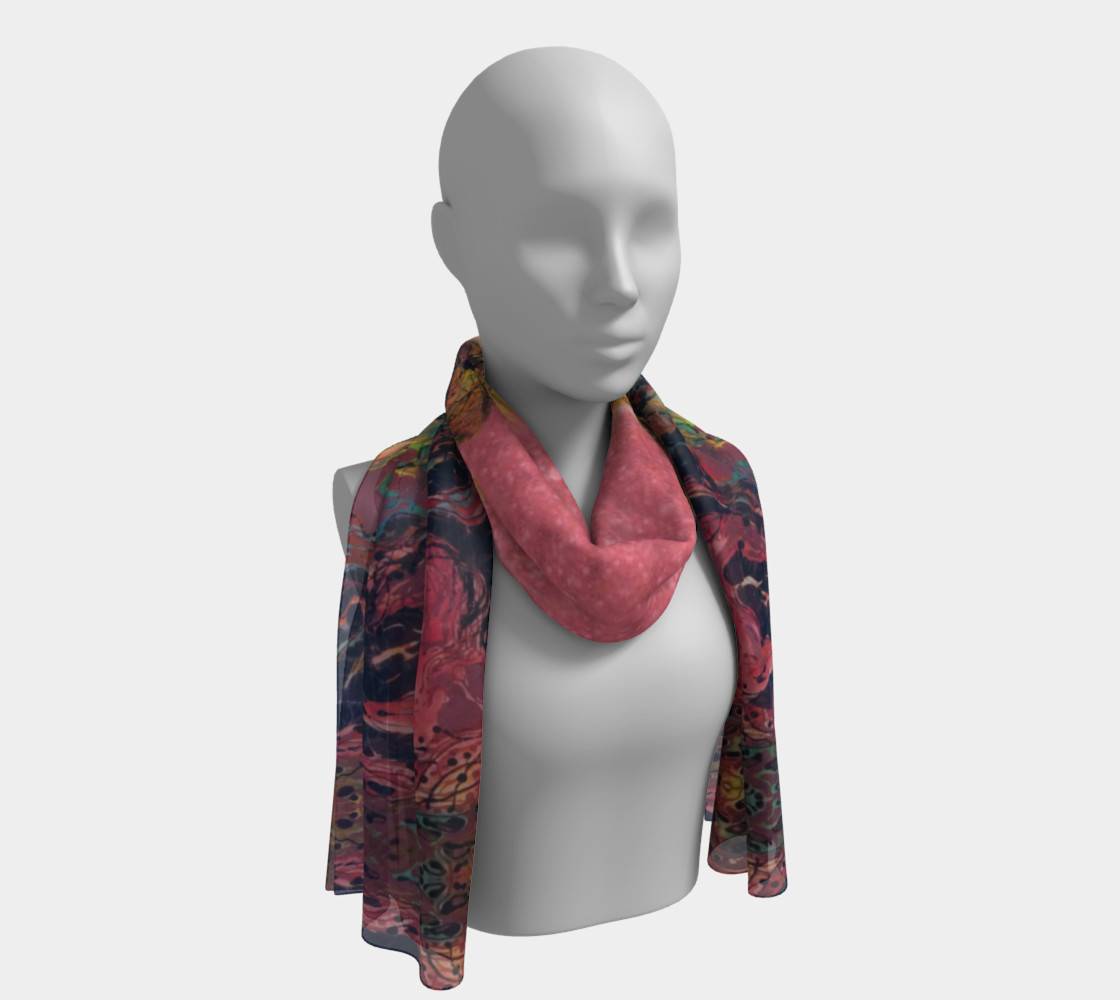 Thunderstorm scarf preview #1