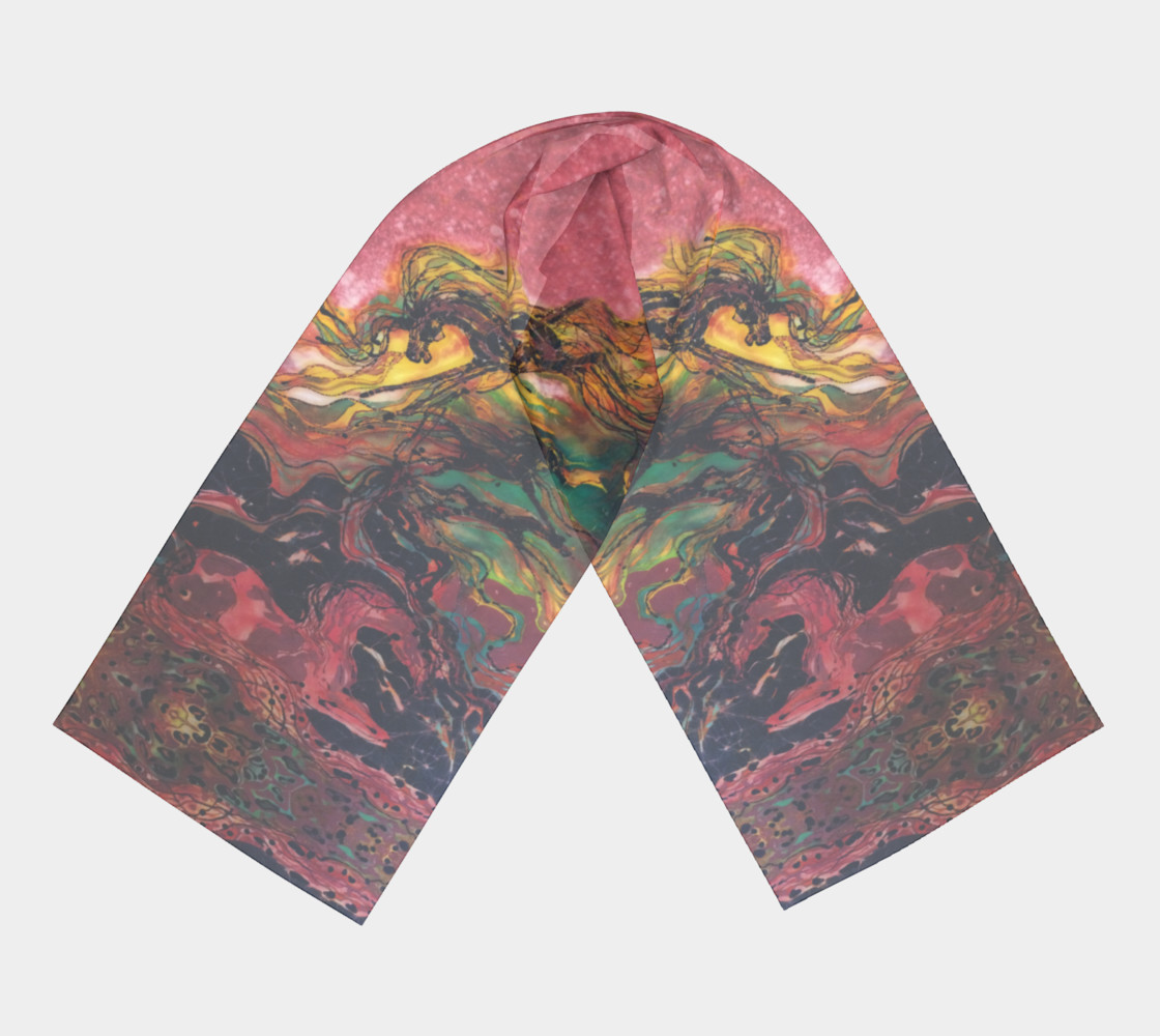 Thunderstorm scarf preview #3