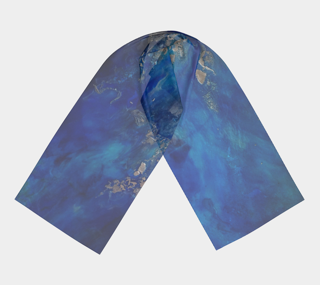 Blue Lagoon Long scarf preview #3