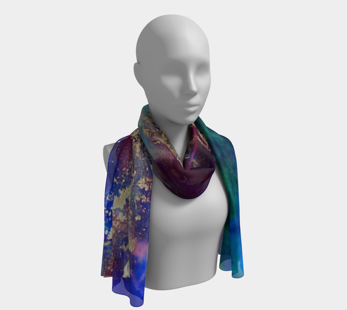 Ode de joy Long scarf 3D preview