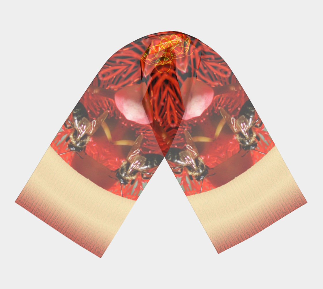 Ambrosia Long Silk Scarf preview #3