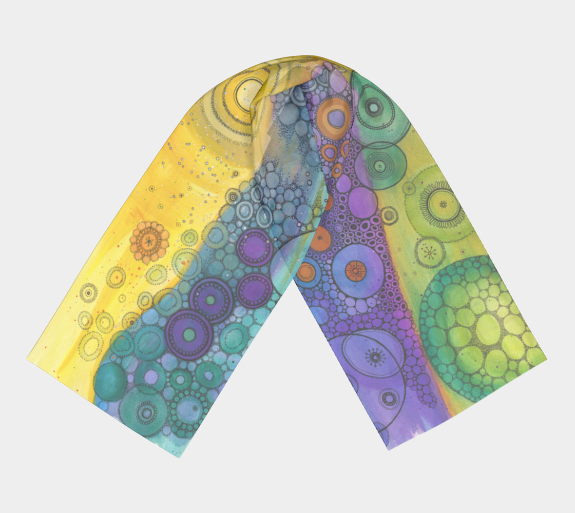 Stardust Doodle Scarf preview #3