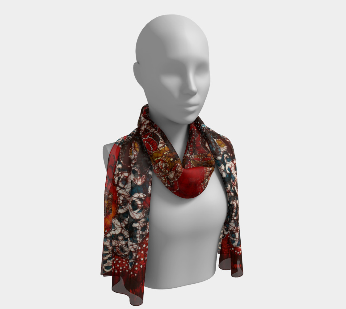 Magic Frogs Long Scarf preview #1